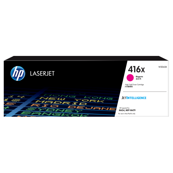 HP 416X Magenta High Capacity Toner genuine (W2043X)