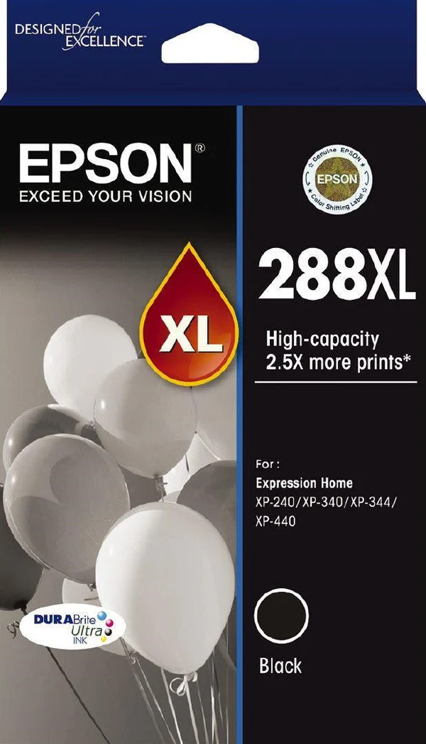 Epson 288XL High Capacity Black Ink Cartridge