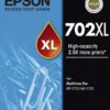 Epson 702XL High Capacity Cyan Ink Cartridge genuine