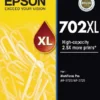 Epson 702XL High Capacity Yellow Ink Cartridge genuine