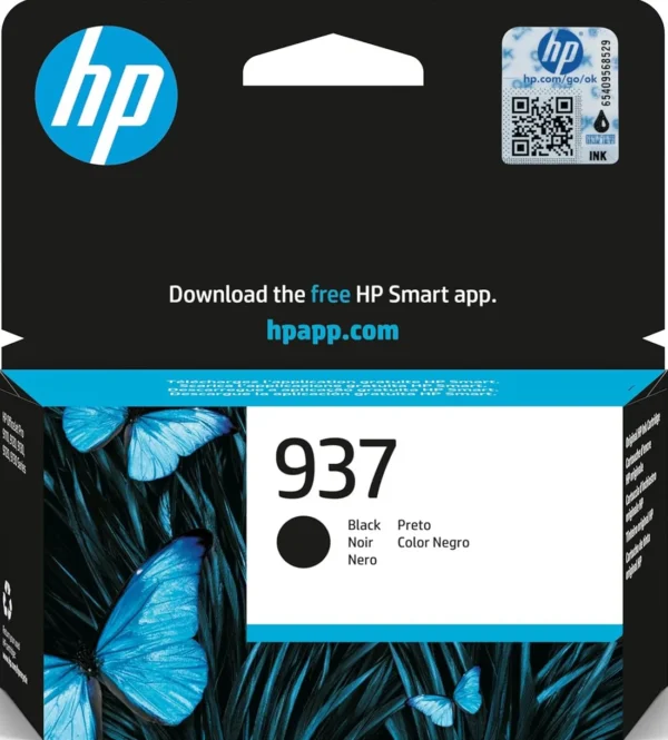 HP 937 Black ink Cartridge