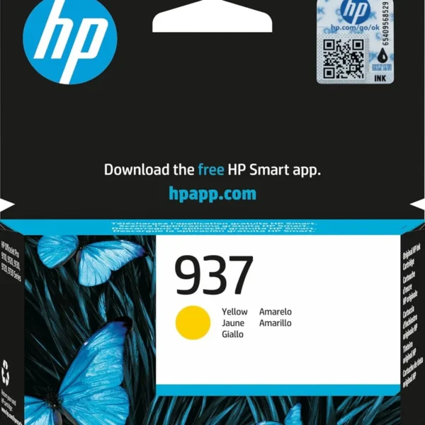 HP 937 Yellow ink Cartridge
