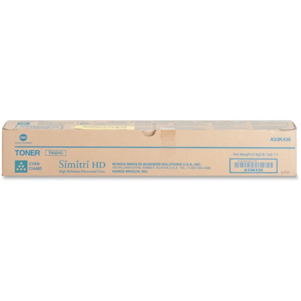 TN321C Konica Minolta TN321C Toner Cartridge Genuine