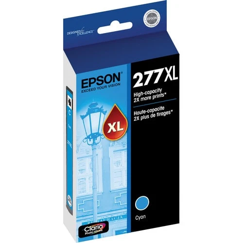 EP277XLC Epson 277XL High Capacity Cyan Ink Cartridge genuine