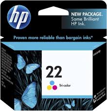 HP 22 HP 22 Color ink Cartridge genuine-(Box Damaged, Cartridge Sealed)