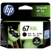 HP 67XXL HP 67XXL Extra High Yield Black ink Cartridge genuine-(Box Damaged, Cartridge Sealed)