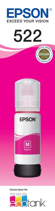 Epson T522 Magenta Ink Bottle genuine